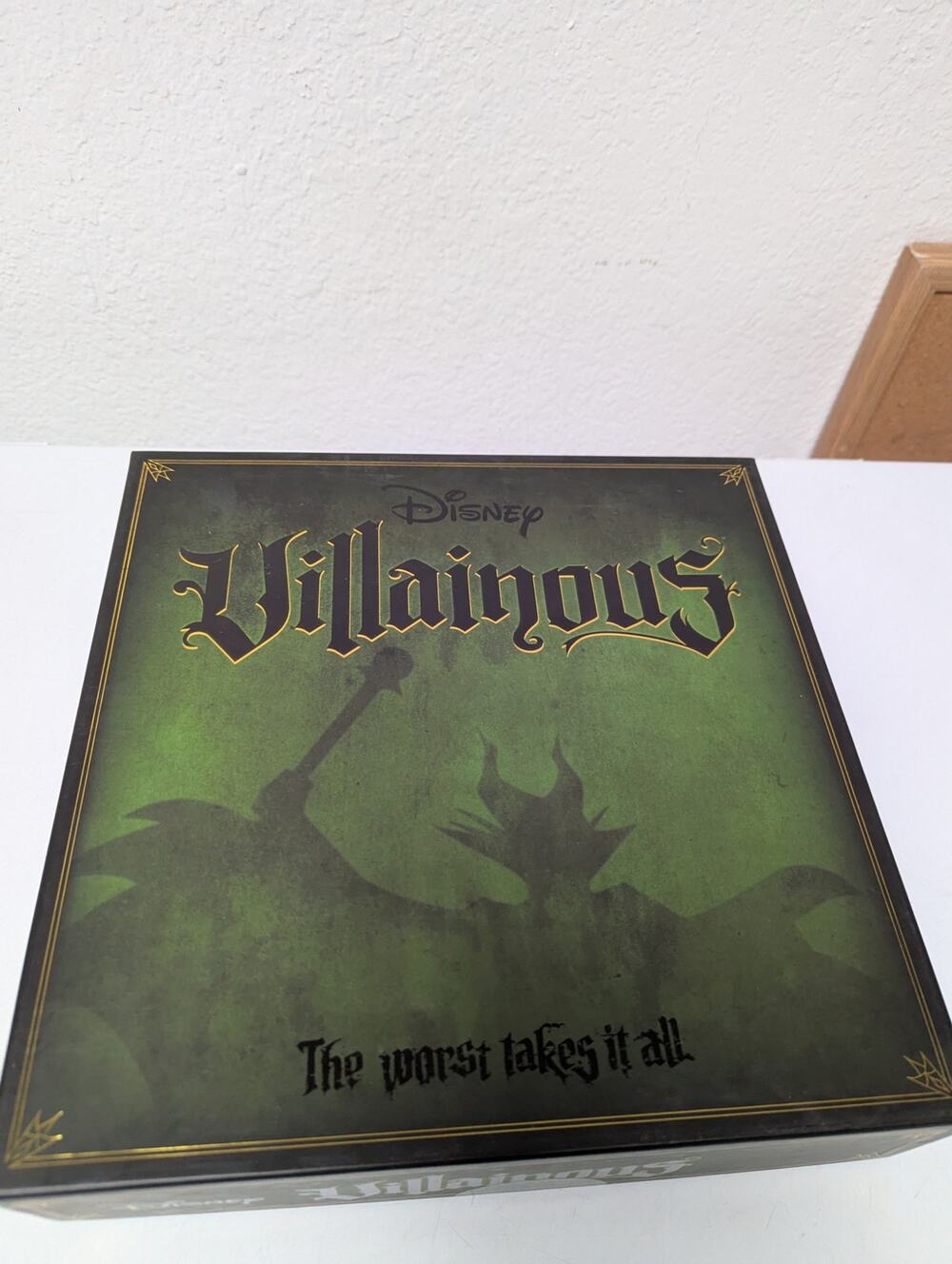 Disney Villainous strategy board game complete with six villains